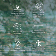 Manteau à capuchon imperméable rose en polyuréthane, bébé || Pink hooded rain coat in polyurethane, baby