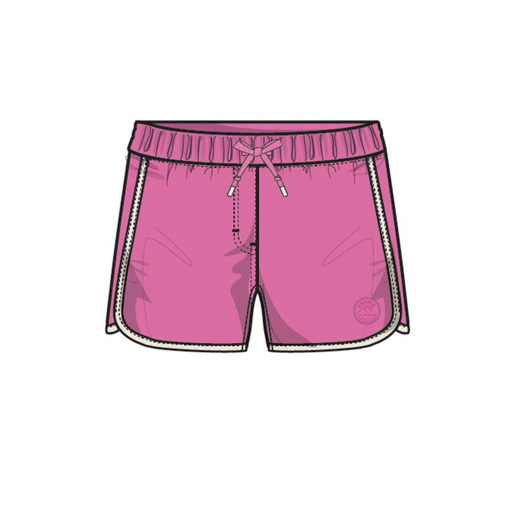 Image du short de bain rose foncé, enfant