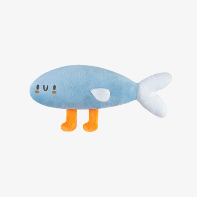 Peluche adorable en forme de sardine