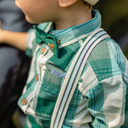 Bretelles extensibles à rayures, enfant