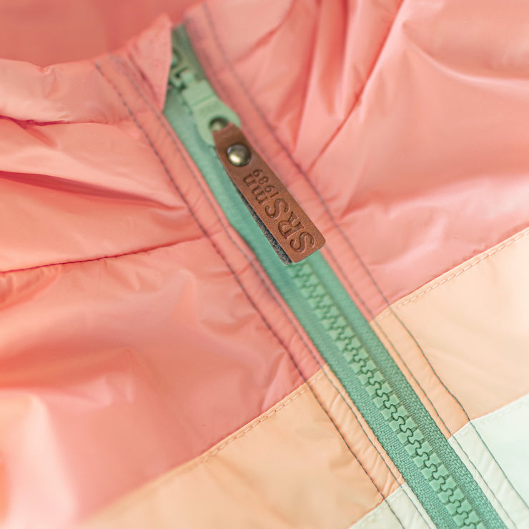 Manteau doudoune vert, enfant || Green puffer coat, child