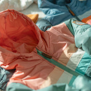 Manteau doudoune vert, enfant || Green puffer coat, child