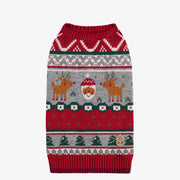 Chandail rouge en tricot pour animaux - Souris Mini