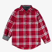 Chemise rouge à carreaux, enfant - Souris Mini