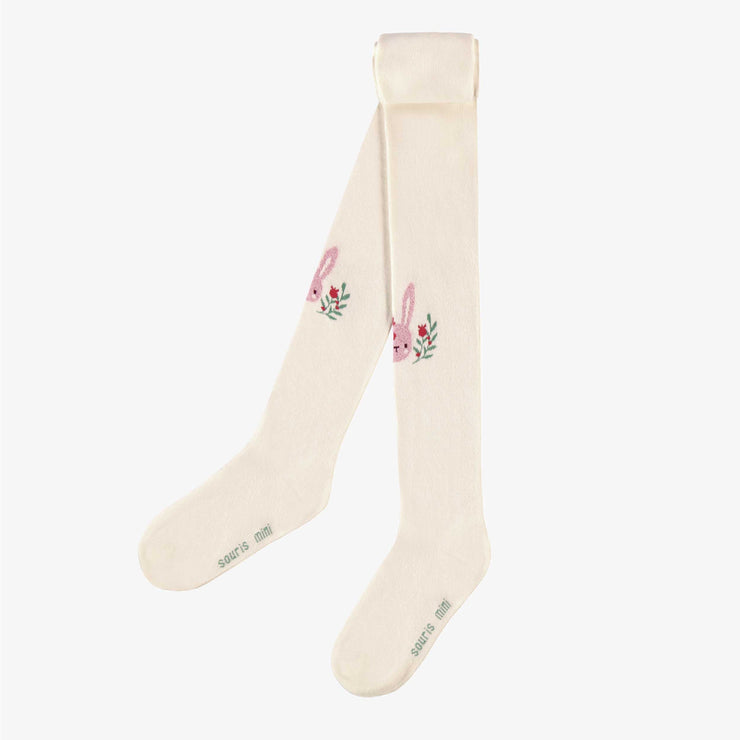 Collant crème avec illustrations, enfant - Souris Mini