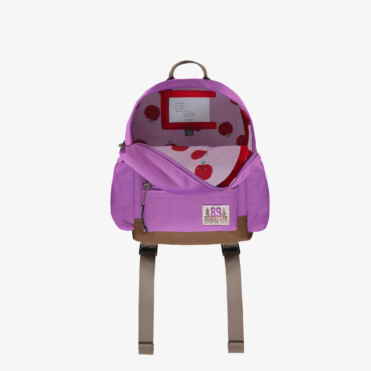 Sac petit format mauve, enfant || Purple small bag, child