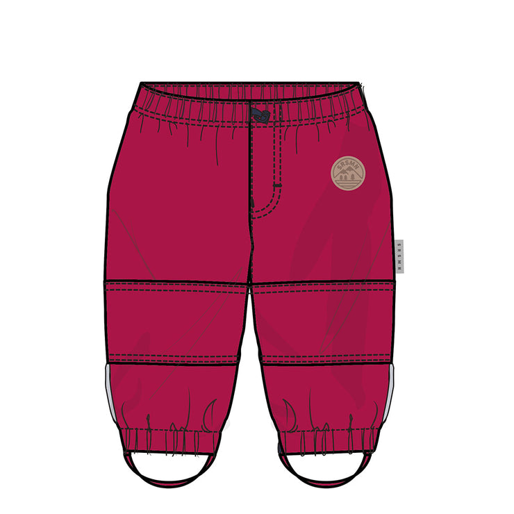 Pantalon d’extérieur rose, bébé