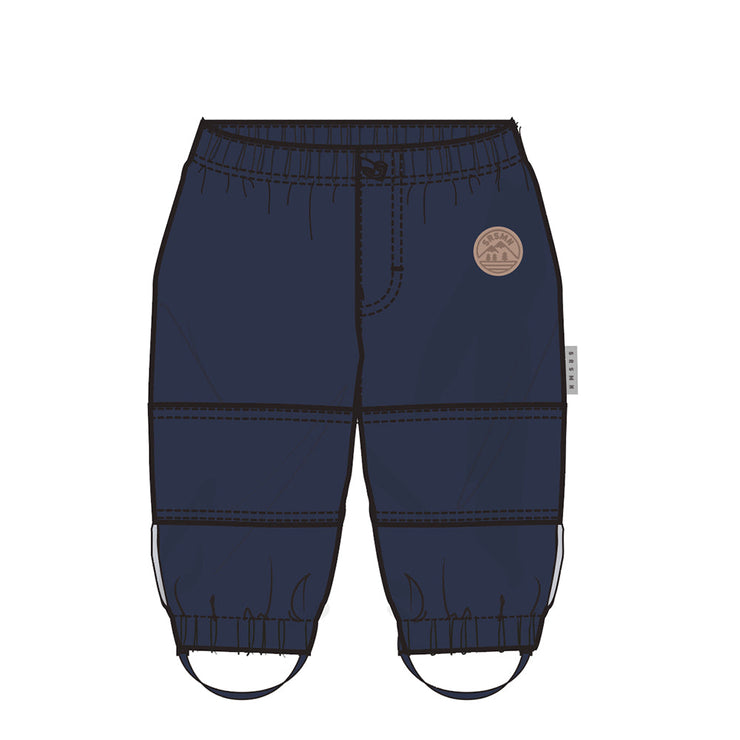 Pantalon d’extérieur bleu marine, bébé