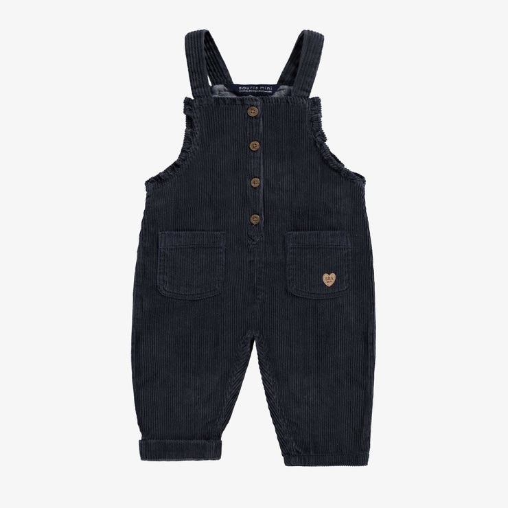 Salopette bleu marine, bébé  || Navy blue overalls, baby