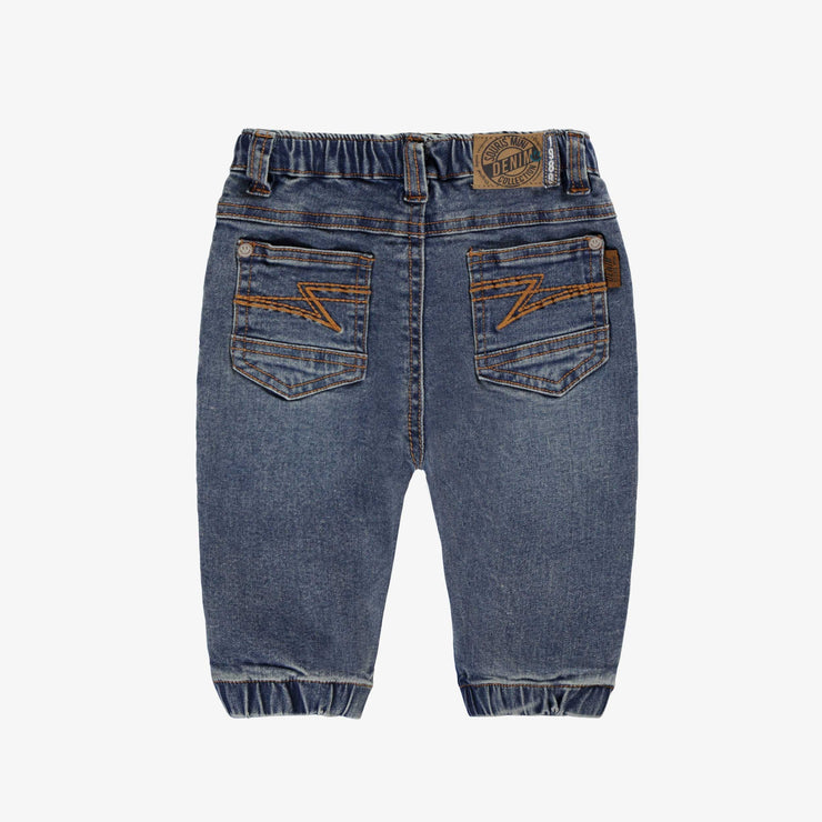 Jean bleu style jogger, bébé