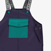 Salopette de pluie bleu marine, enfant