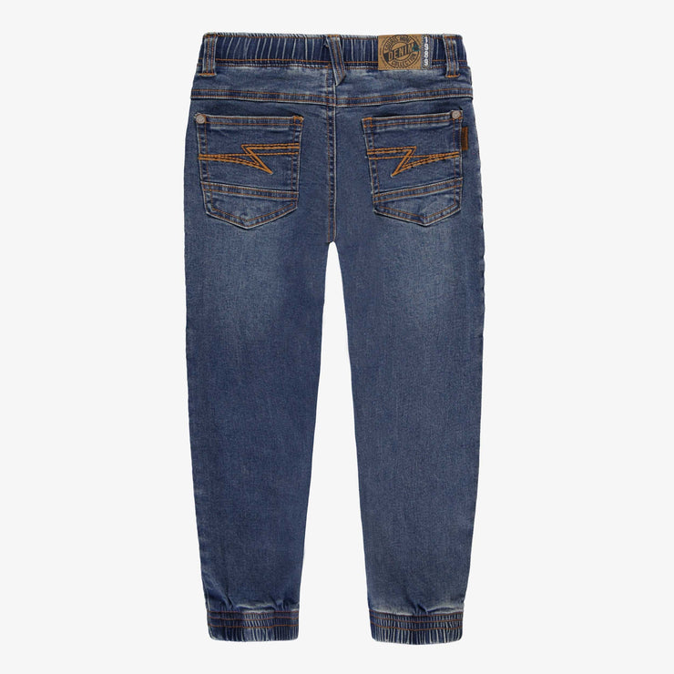 Jean bleu style jogger, enfant