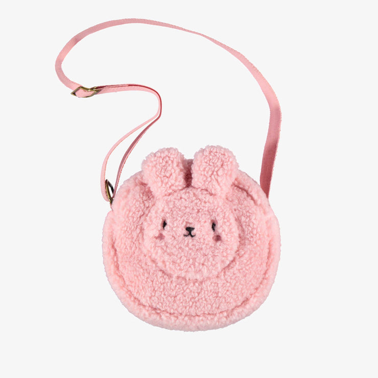Sac à bandoulière lapin rose, enfant