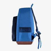 Côté du sac à dos bleu, enfant