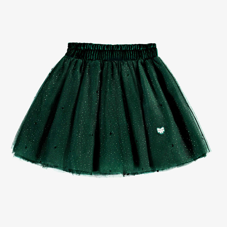 Jupe verte en paillettes, enfant - Souris Mini