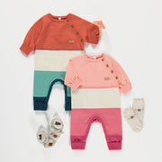 Combinaisons en tricot, naissance