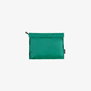 Manteau coupe-vent vert à capuchon, enfant || Green wind resistant hooded coat, child