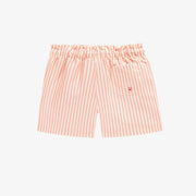 Short de bain rose avec poches, enfant || Pink swimming short with pockets, child