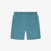 Bermudas de bain bleu unisexe, enfant || Blue unisex swimming bermudas, child