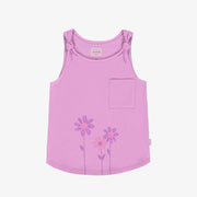 Camisole de coupe ajustée mauve, enfant || Purple slim fit camisole, Kid