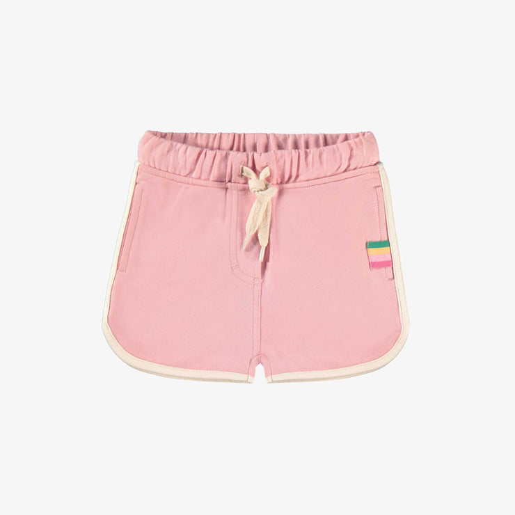 Short rose en coton français, bébé