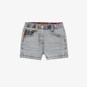 Short en denim bleu pâle, bébé