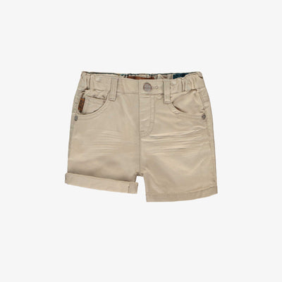 Short beige pâle, bébé