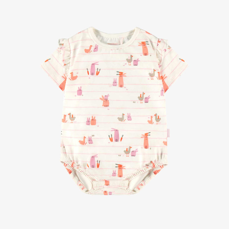 Cache-couche crème à motifs de Pâques, bébé