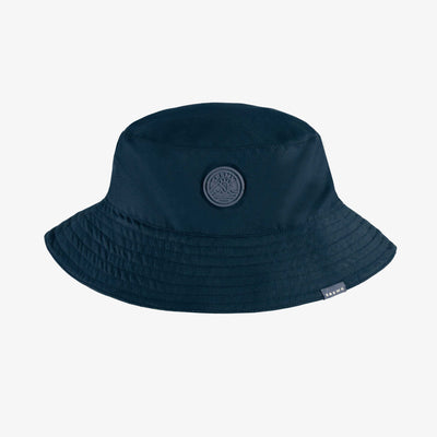Chapeau de soleil bleu marine réversible, enfant