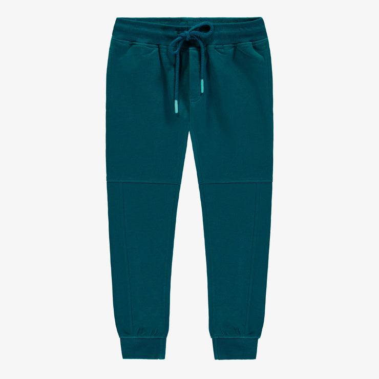 Pantalon turquoise style jogger, enfant 