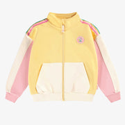 Veste jaune en coton français, enfant