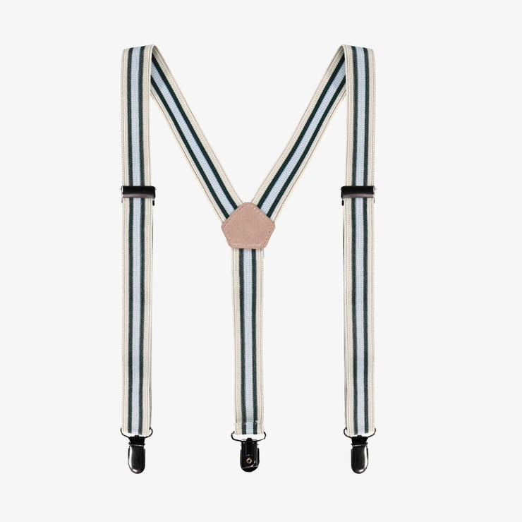 Bretelles extensibles à rayures, enfant