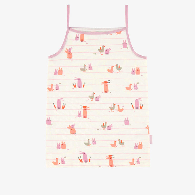 Camisole crème à motifs de Pâques, enfant