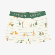 Boxer crème à motifs de Pâques, enfant