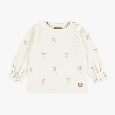 T-shirt crème à motifs, bébé - Souris Mini